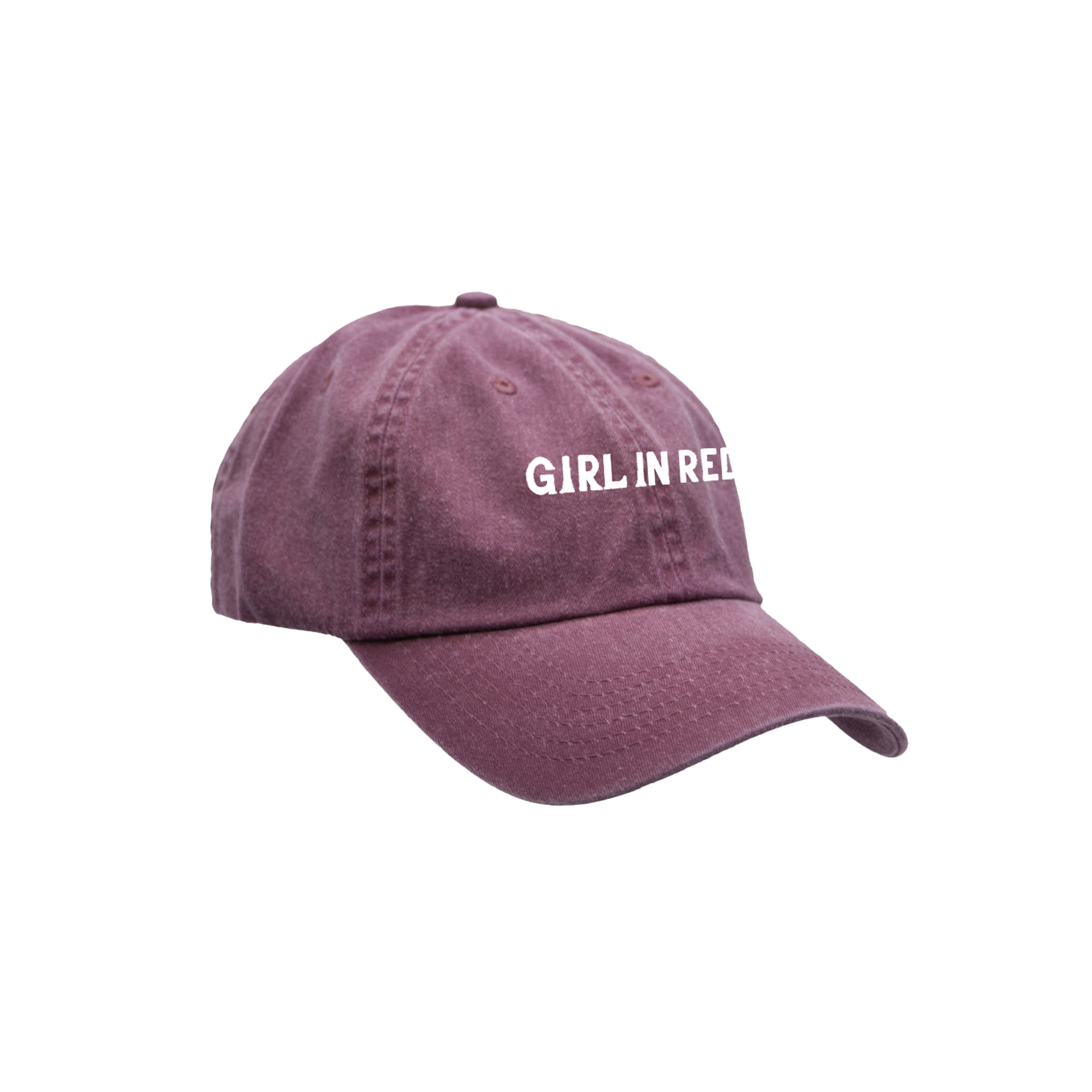 Girl In Red Embroidered Cap