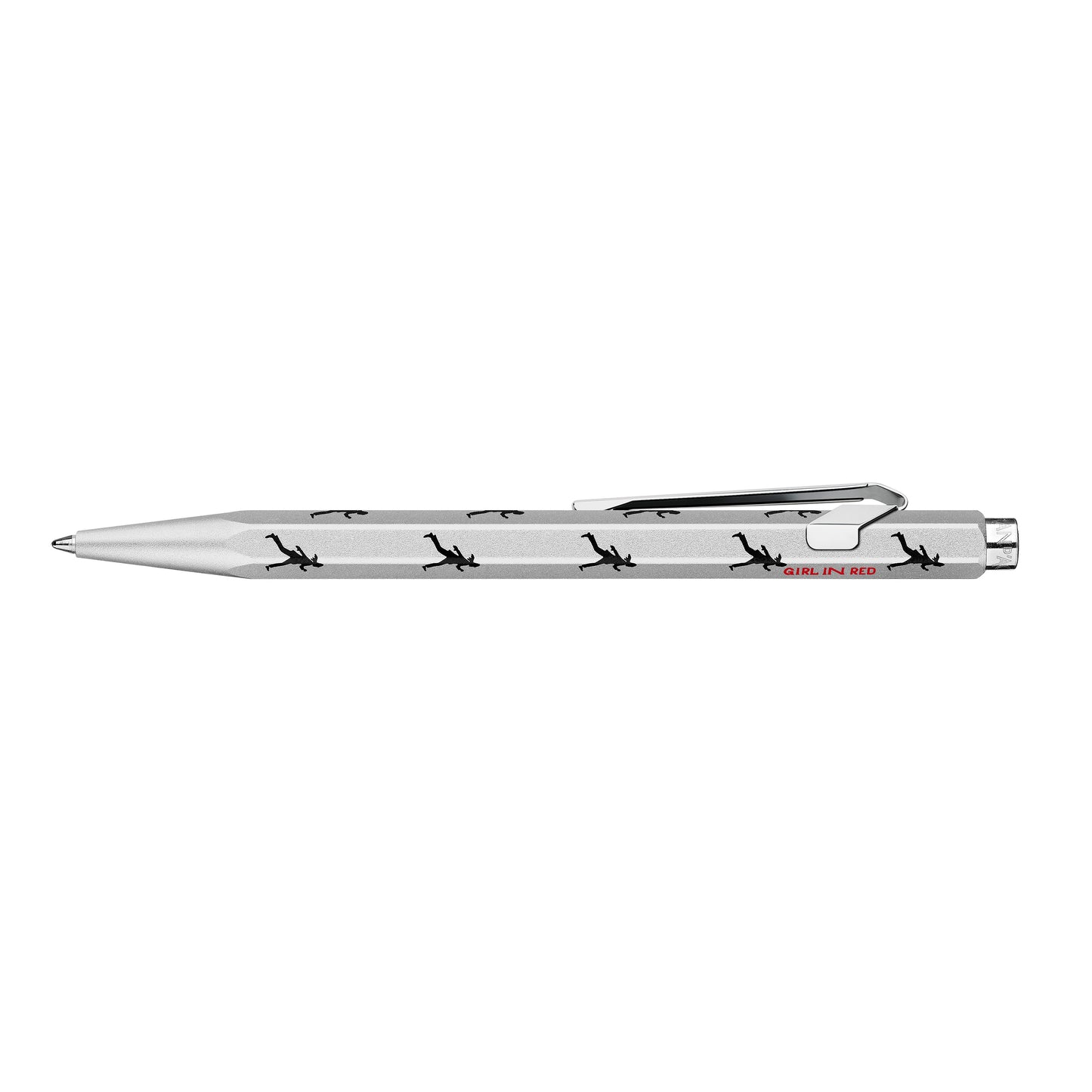 849™ Ballpoint Pen GIRL IN RED Silver Grey – Special Edition