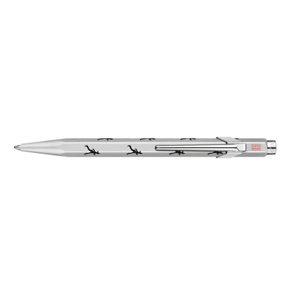 849™ Ballpoint Pen GIRL IN RED Silver Grey – Special Edition